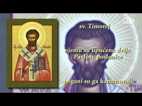 Katolički kalendar 26.1.2016. - Sveti Timotej i Tit