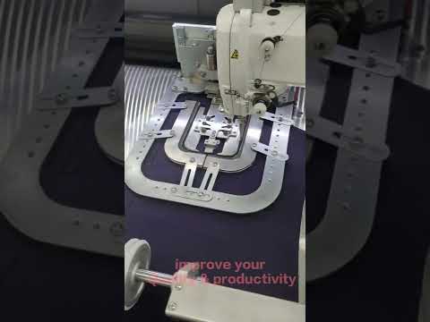 "Pocket" Setter || Machine || Fully || "Automatic" "FdM" High Speed Sewing Machine