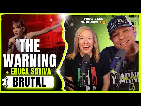 THE WARNING + ERUCA SATIVA "Brutal" // Audio Engineer & Wifey Review