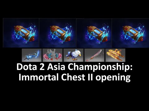 Dota 2 [Items] - DAC 2015 Immortal Chest 2 opening and preview