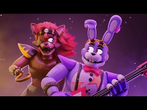 💙GlamRock Bonnie💙 & ❤️GlamRock Foxy❤️ Boss Fight Scene’s |Original Videos & Credits in Description