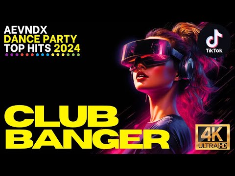 ▶ 4K HD ULTIMATE CLUB BANGER DISCO MASHUP DJ PARTY 2024 - AEVNDX REMIX