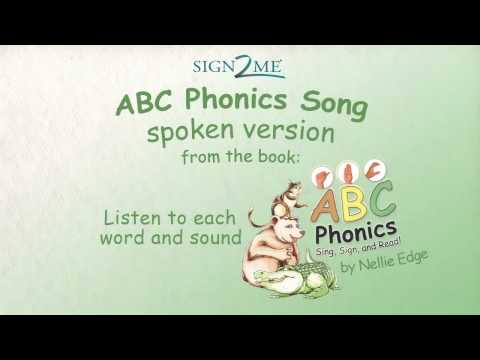 ABC Phonics Song - Spoken Version, ASL Tutorial