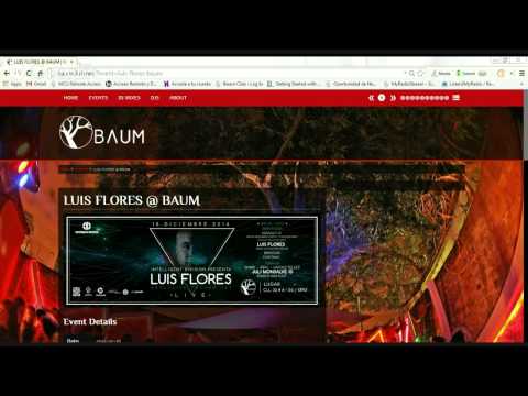 LUIS FLORES LIVE @ BAUM