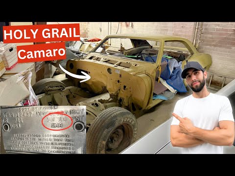 Ultra-Rare Black ’69 Z/28 Camaro FOUND in Basement BARN FIND!!