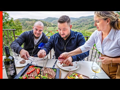 NIJE ŠALA! Ovo je mjesto gdje se jede i pije danima!! 🥩🍷