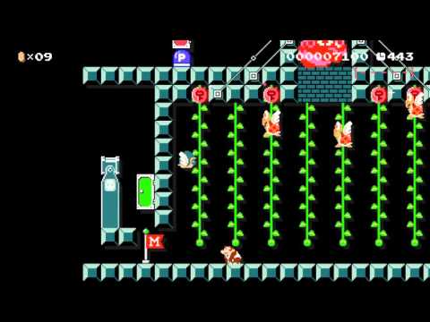 DONKEY KONG JR. by イシシヌ - SUPER MARIO MAKER - No Commentary 1AH
