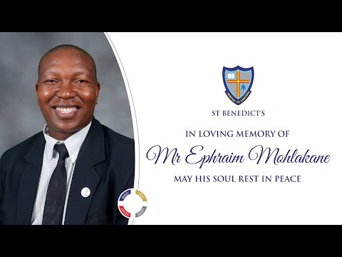 Memorial Service of Mr Ephraim Mohlakane