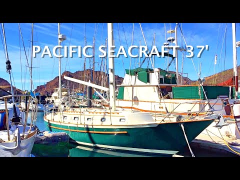 One Of The Worlds BEST BLUEWATER Sailboats Ever Made - 37' Pacific Seacraft - And It Is For Sale!!