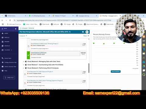 Excel Module 5 Sam Exam Answers