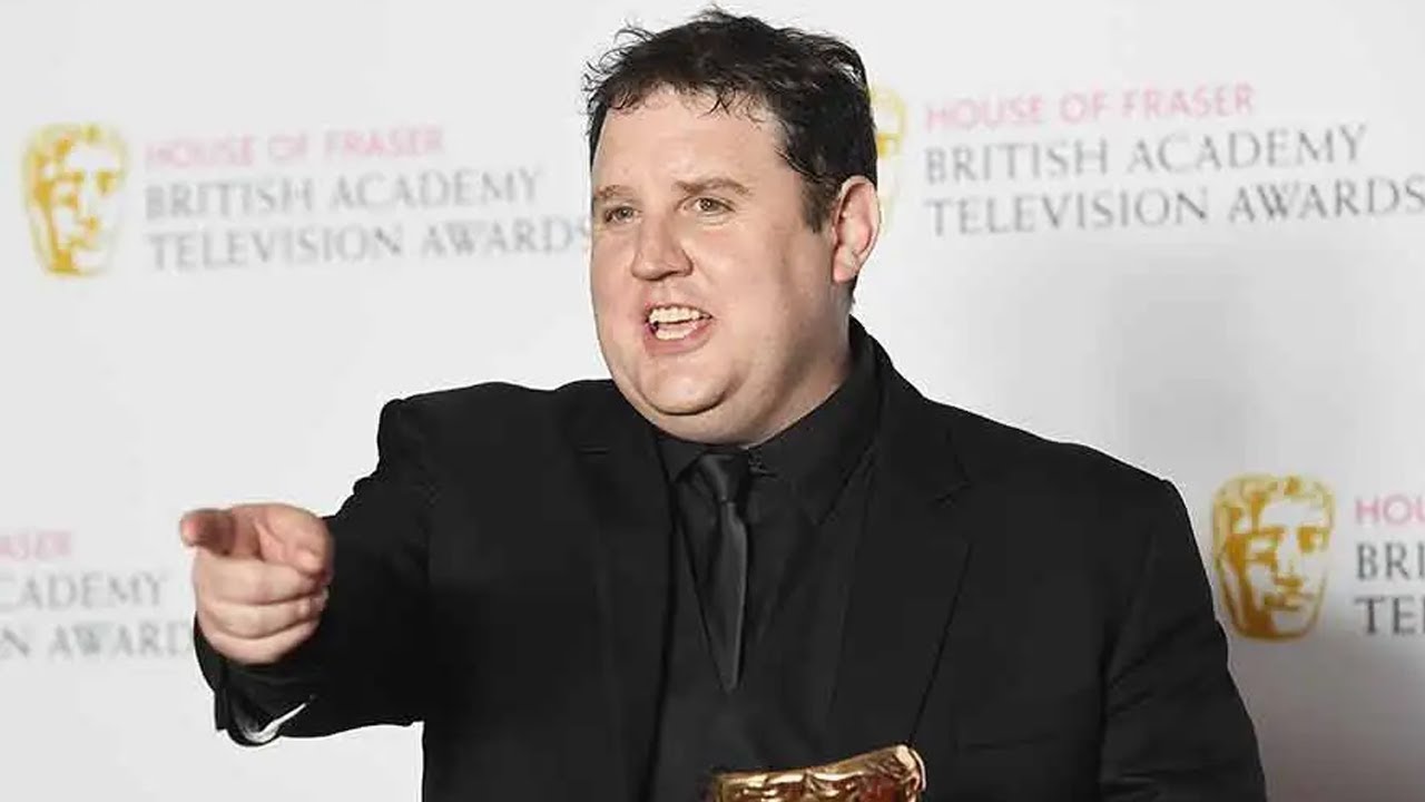 Peter Kay in a heated argument with his Irish neighbor