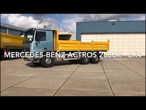 Degroote Trucks: Mercedes-Benz Actros 2636K - 6x4 for sale