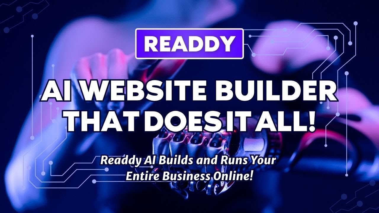 Readdy — The AI Website Builder That Talks, Books, and Sells for You!