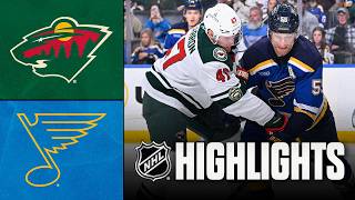 Wild vs. Blues | NHL Highlights | April 13, 2026