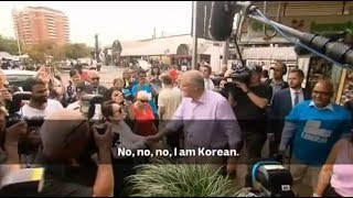 Peter Dutton apologises, Scott Morrison speaks Chinese to a Korean lady and 4 candidates drop out