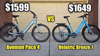 Which is The Best Long Range Family Cruiser Ebike Aventon Pace 4 Vs Velotric Breeze 1