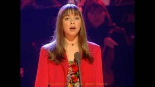 Charlotte Church: &quot;Amazing Grace&quot; (1998). Lyrics &amp; subtitles.