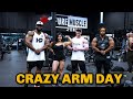 CRAZY ARM DAY WITH IFBB PRO RICKY MOTTEN + STEPHEN DIDOSHAK