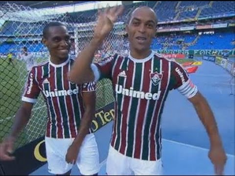 Fluminense 3x1 olaria - gols do Flu - Cariocão 2013 (24/01)