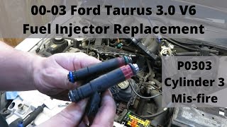 Ford Taurus P0303 Cylinder 3 Misfire Easy Repair