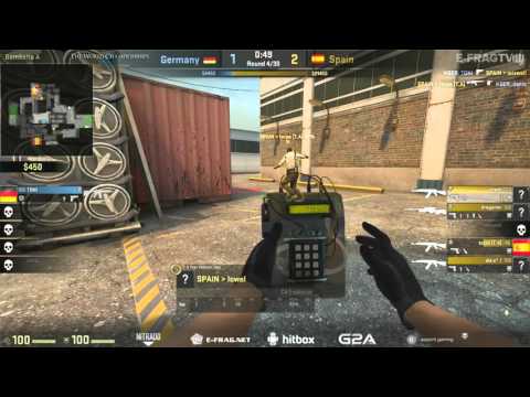 The World Championships 2015 European Qualifier | Spain vs. Germany | (Map: Cache)