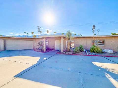 AVAILABLE NOW! 4 Bedroom 2 Bathroom POOL HOME in Palm Springs! property video