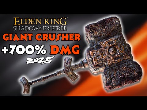 Giant Crusher Build - The Most Lethal Strength Build in Elden Ring this 2025 (INSANE DMG)