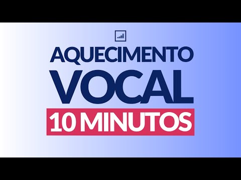 AQUECIMENTO VOCAL DE 10 MINUTOS  | Treino Vocal de Aquecimento