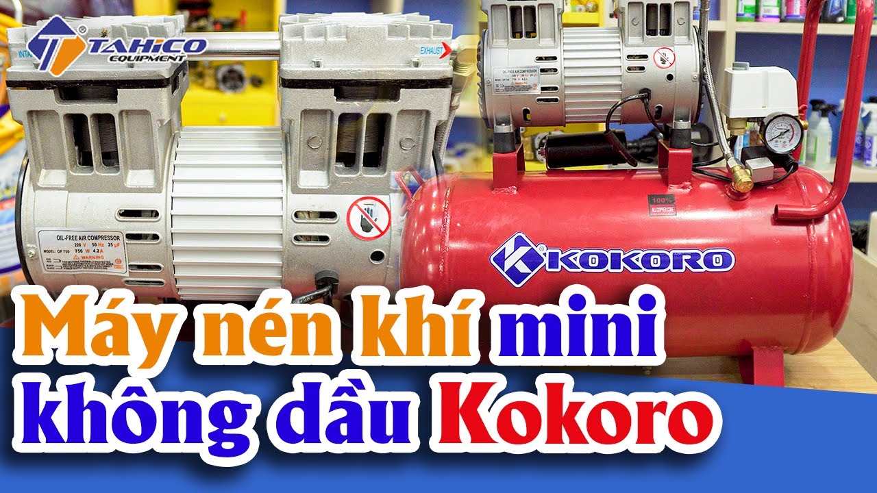 Máy nén khí mini xách tay Kokoro 1HP 19
