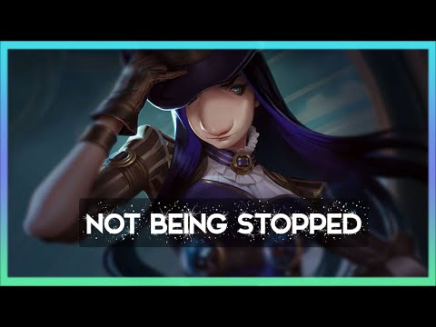 Caitlyn | Not Being Stopped! | dagger stuck