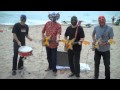 Los Straitjackets on the beach in Spain--High Rockabilly Festival 2011!
