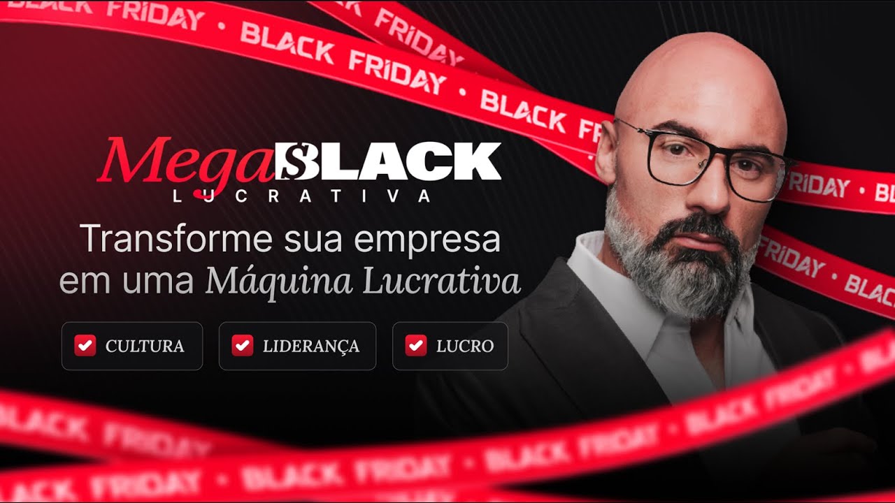 ⚫ MEGA BLACK LUCRATIVA - Transforme sua empresa em uma Máquina Lucrativa