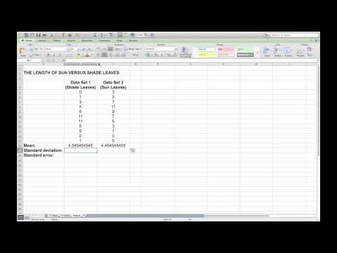 image-How do you calculate SEM in Excel?