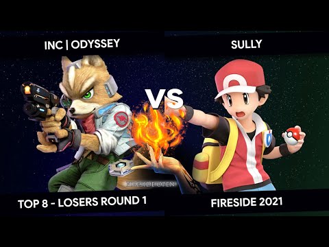 Fireside Open 2021 - Odyssey (Fox, Greninja) vs Sully (Pokemon Trainer) - Top 8 - Losers Round 1