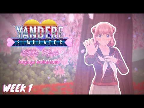 How to eliminate kaguya wakaizumi (week 1) | yandere simulator 1980's mode ☁️🍡
