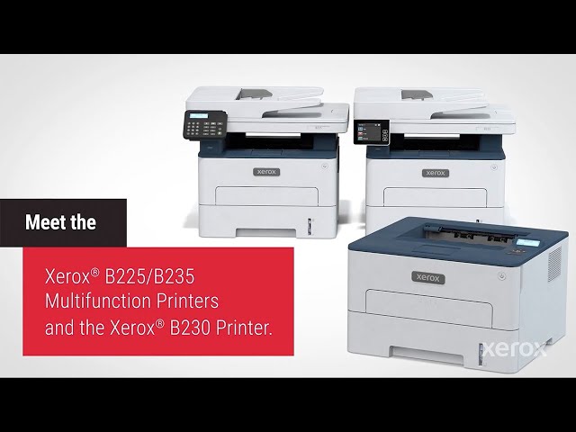 Vídeo relacionado con Xerox B230dni A4 34ppm Blanco y Negro (Mono) Impresora Láser Inalámbrica con impresión dúplex a Dos Caras (2 años de garantía)