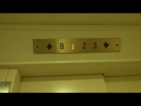 Amazing Vintage Otis Elevator - 555 Bush Street - San Francisco, California