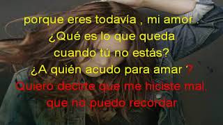 YURIDIA PIENSO EN TI con letra