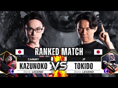 SF6 ▰ KAZUNOKO (Cammy) + DOGURA vs TOKIDO (Jp) High Level Gameplay ▰ Street Fighter 6