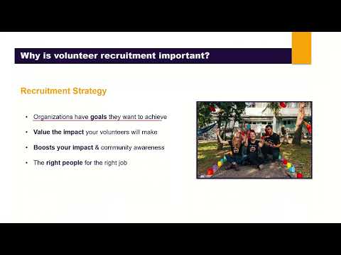 Volunteer Recruitment and Hiring