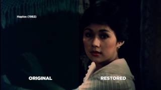 ABS-CBN Film Restoration: Haplos Teaser Before and After