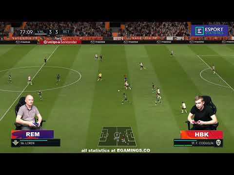 2019.12.23 ► Spain Cyber Stars League ► Valencia (REM) - Real Betis (HBK)