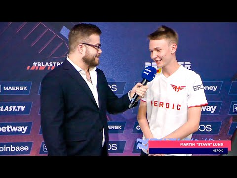 Heroic stavn - Interview after WIN vs BIG | BLAST Premier Fall Groups 2022 | CSGO