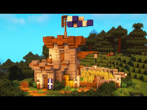 Gorillo - Building a Small Medeival Castle - Minecraft Relaxing Longplay [No Commentary]