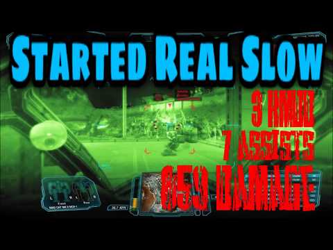 MWO Quickplay | Archer (ARC-5W) | started real slow (3 kmdd and 859 damage)