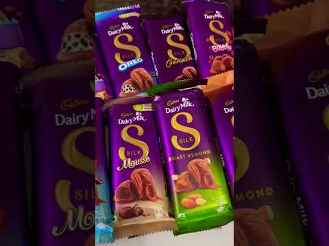 Cadbury Dairy Milk Chocolates || All 9 flavours of dairy milk ||  🍫 #shot #chocolates #shorts #