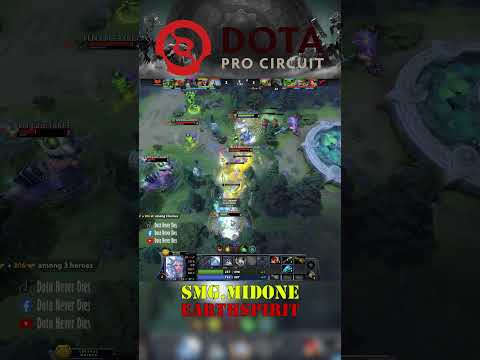 SMG.MIDONE EARTHSPIRIT #shorts #dota2 #dota2highlights #dota2dpc #midone