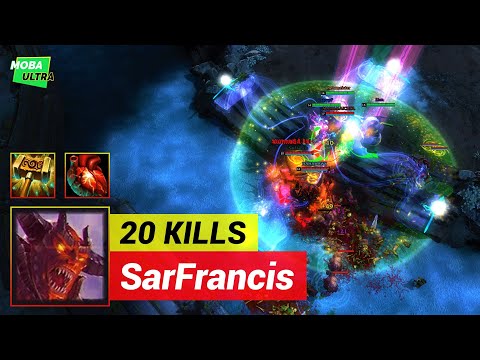 HoN Armadon MOCK OF BRILLIANCE with BEHEMOTH'S HEART - MVP