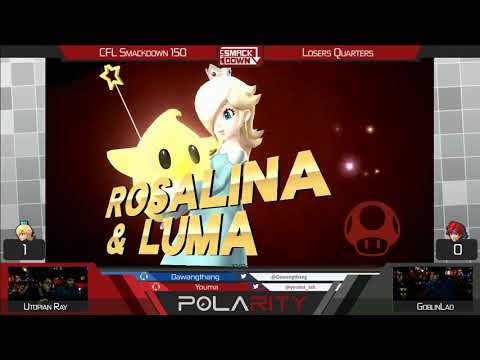 CFL Smackdown 150 WiiU - UtopianRay (Rosalina) vs GoblinLad (Roy) - Losers Quarters