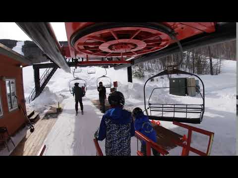 Kid Gets Swept Away by Ski Lift (Fail)